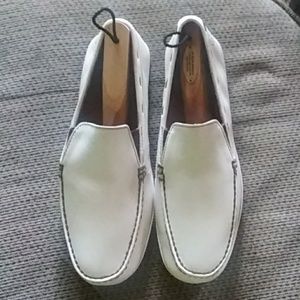 Rockport Mens White Loafers